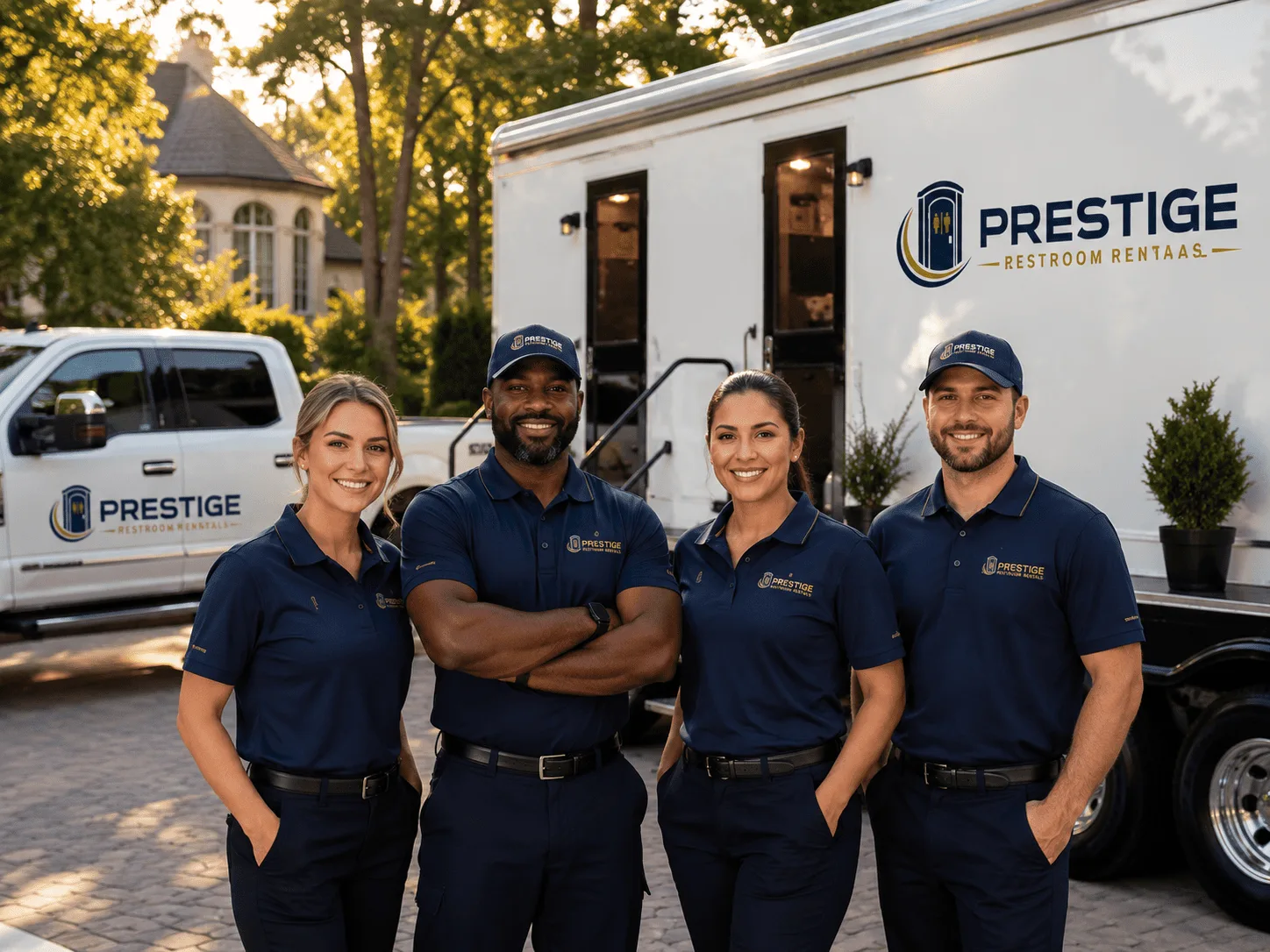 Trusted Luxury Portable Restrooms company in Philipp, MS